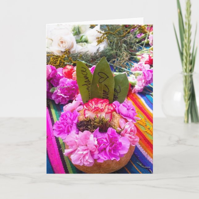 Ceremony Folded Greeting Card (Front)