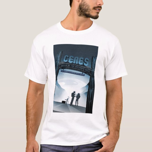 Ceres - NASA Visions of the Future T-Shirt (Front)