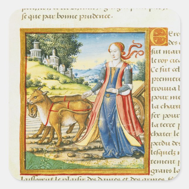 Ceres Square Sticker (Front)