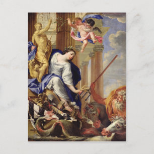 Ceres Vanquishing the Attributes of War Postcard