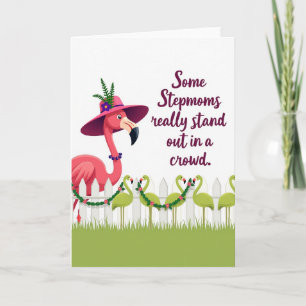 Cerise Bird Mothers Day Card