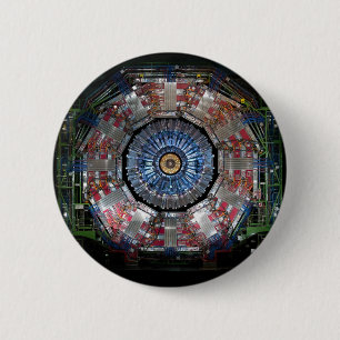 CERN Shiva LHC 6 Cm Round Badge
