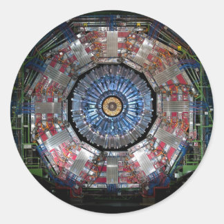 CERN Shiva LHC Classic Round Sticker