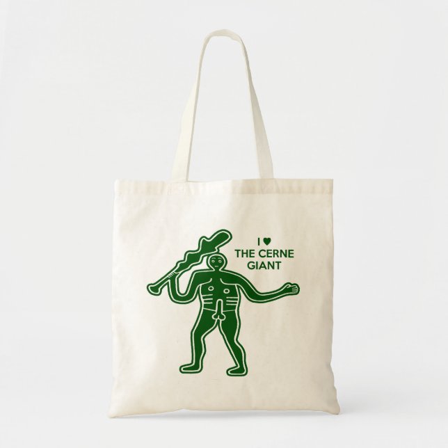 Cerne Abbas Giant Tote Bag (Front)