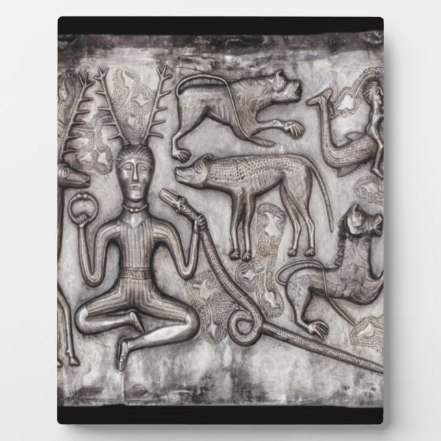 Cernunnos Gundestrup Cauldron Plaque (Front)