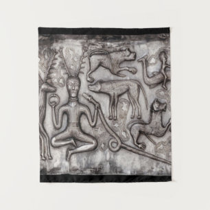 Cernunnos Gundestrup Cauldron Tapestry
