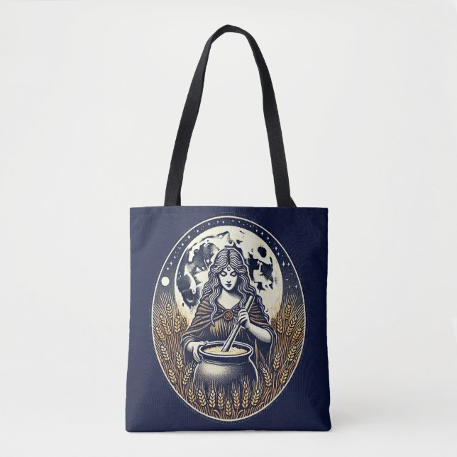 Cerridwen Witch                                    Tote Bag (Front)