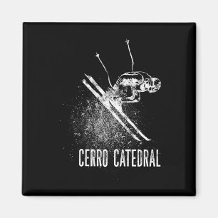 Cerro Catedral Mountain Argentina Downhill Skiing Magnet