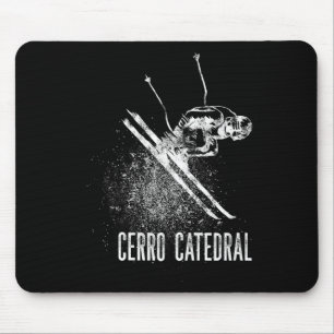 Cerro Catedral Mountain Argentina Downhill Skiing Mouse Pad