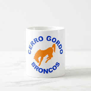 Cerro Gordo Broncos Coffee Mug