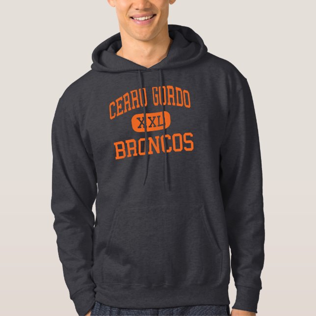 Cerro Gordo - Broncos - High - Cerro Gordo Hoodie (Front)