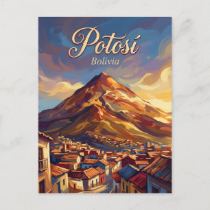 Cerro Rico Bolivia Postcard