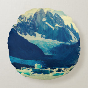 Cerro Torre in Argentinaadventure,america,argentin Round Cushion