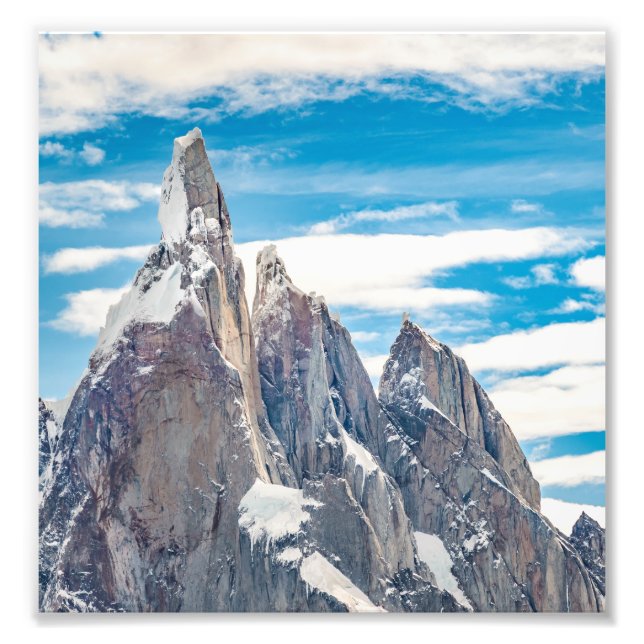 Cerro Torre Parque Nacional Los Glaciares Photo Print (Front)