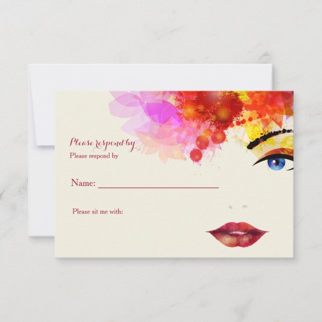 Certain Glance Cancer Fundraising RSVP Card (Front)