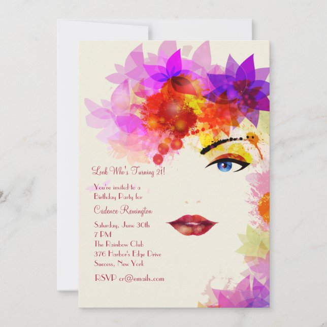 Certain Glance Invitation (Front)