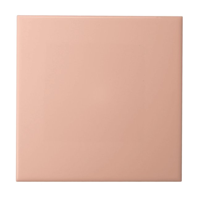 Certainly Peachy Square Kitchen and Bathroom Ceramic Tile (Front)