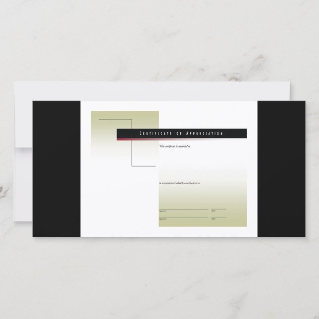 Certificate of Appreciation1 (Front)