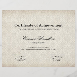 Certificate of Appreciation Template