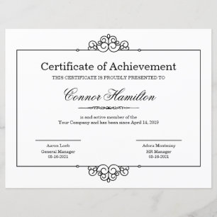 Certificate of Appreciation Template