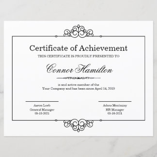 Certificate of Appreciation Template