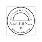 Certificate of Authenticity Art Retail Marketing