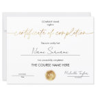 Certificate of Completion Participation Diploma