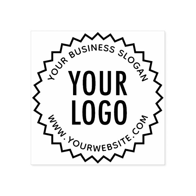 Certificate Seal Rubber Stamp Custom Company Logo  (Imprint)