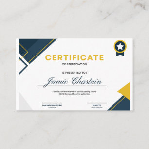 Certificate Template