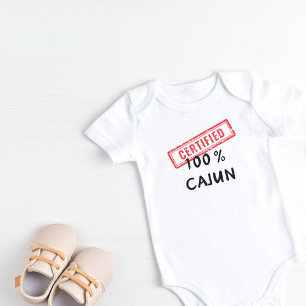 Certified 100% Cajun Baby Bodysuit