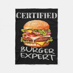 Certified 2025 Expert Funny Foodie Girl Saying Che Fleece Blanket