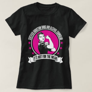 Certified Addiction Drug and Alcohol Counsellor T-Shirt