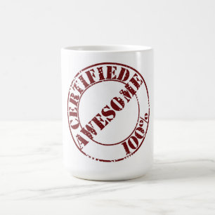 Certified Awesome Coffee Mug