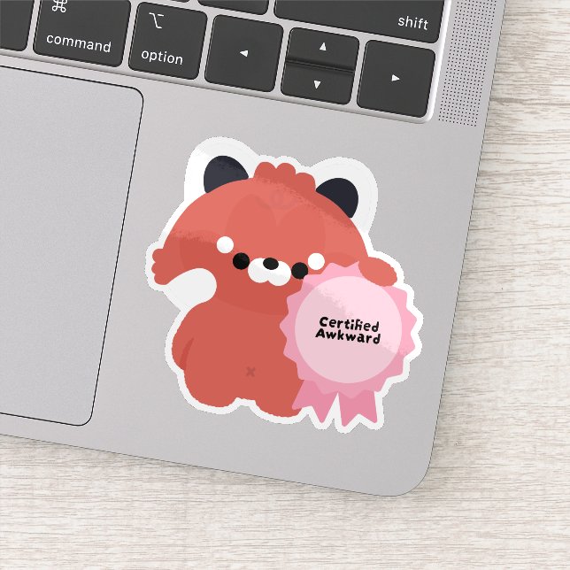 Certified Awkward Red Panda (Detail)
