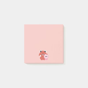 Certified Awkward Red Panda Post-it Notes