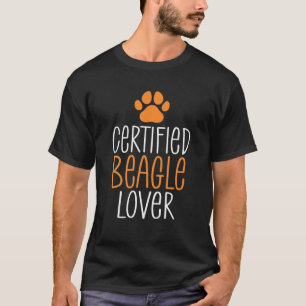 Certified Beagle Lover Beagle Owner T-Shirt