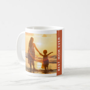 Certified Best Mum Ever One Photo Birthday Gift Coffee Mug