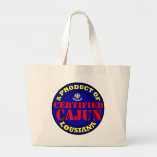 CERTIFIED CAJUN LARGE TOTE BAG
