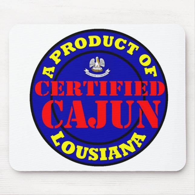 CERTIFIED CAJUN MOUSE PAD (Front)