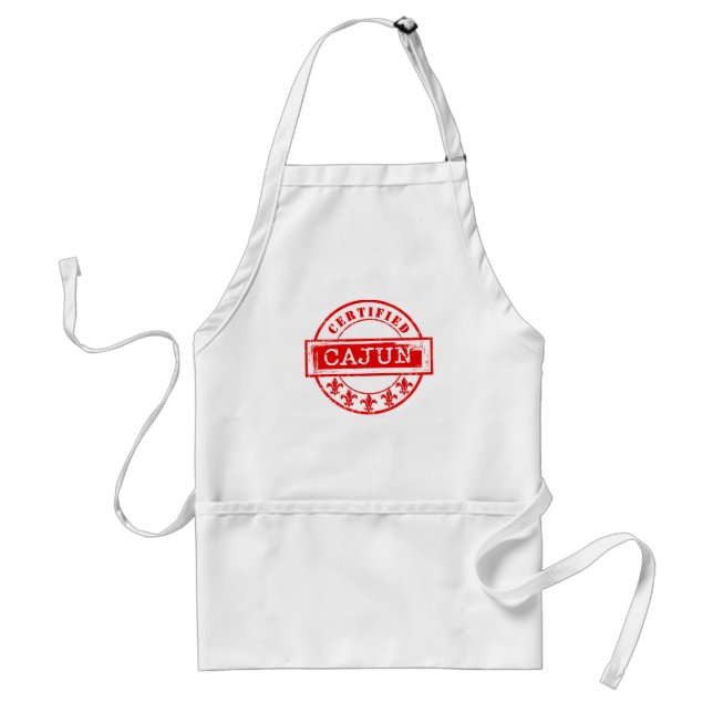 Certified Cajun Stamp Standard Apron (Front)