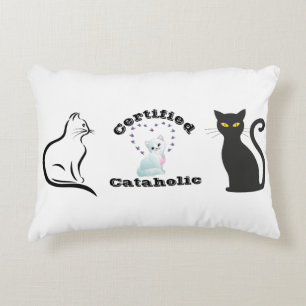 Certified Cataholic Decorative Cushion