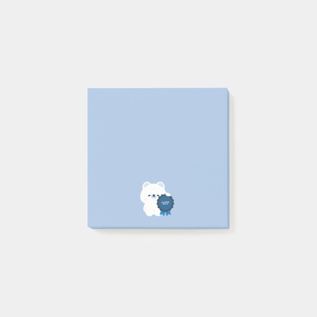 Certified Chaos Polar Bear Post-it Notes (Front)