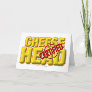 Certified CheeseHead Card
