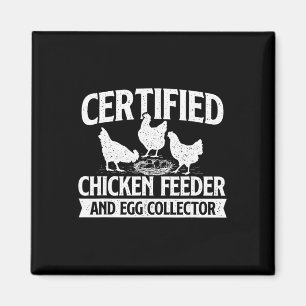 Certified Chicken Feeder And Egg Collector - Chick Magnet