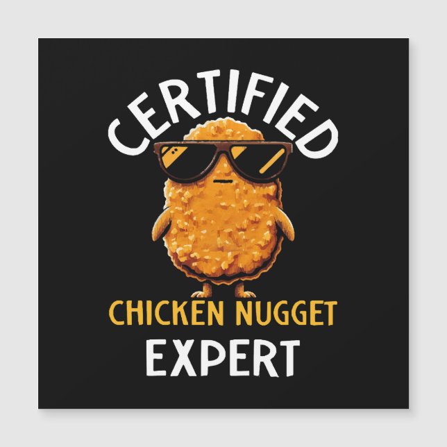  Certified Chicken Nugget Expert (Front)