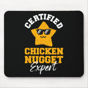 Certified Chicken Nugget Expert - Funny Kids Toddl Mouse Pad