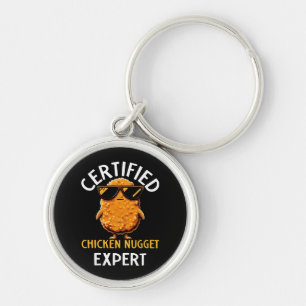  Certified Chicken Nugget Expert Key Ring