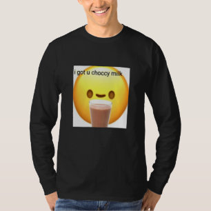 Certified Chocolate Choccy Milk Enjoyer Meme 1 T-Shirt