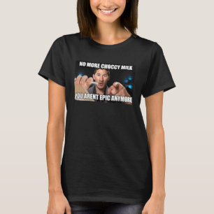 Certified Chocolate Choccy Milk Enjoyer Meme T-Shirt