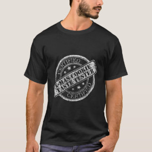 Certified Christmas Cookie Taste Tester T-Shirt